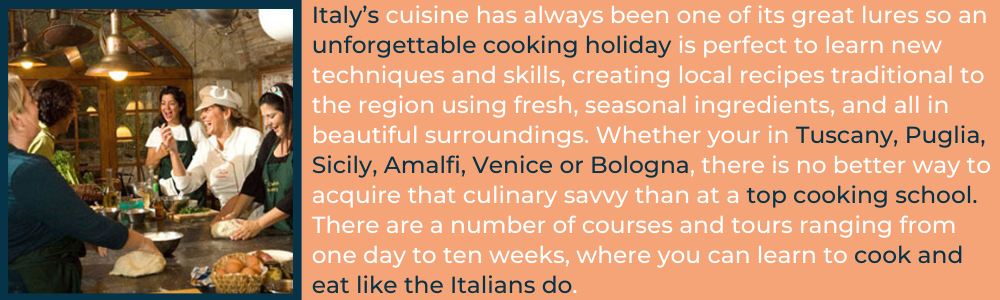 italy cooking tour