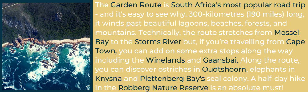 garden route south africa